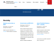Tablet Screenshot of old.discdog.cz
